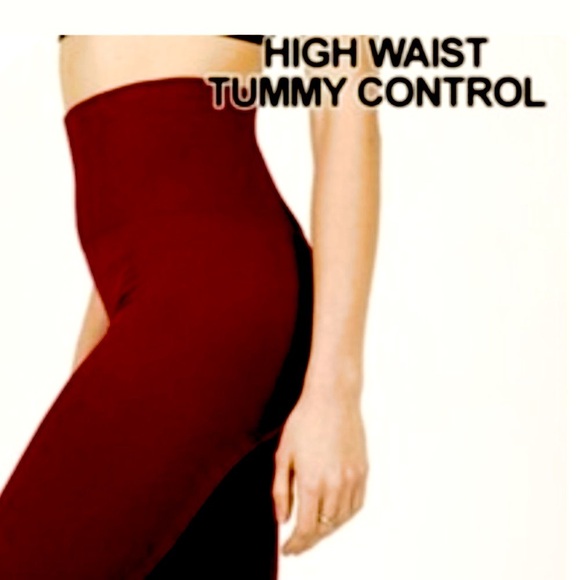 High waisted tummy control latticed leggings NEW - Picture 3 of 4